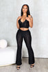 Marcelle Lace Halter Top & Pants SET